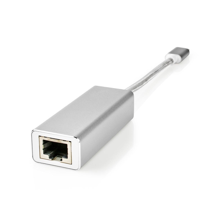 Nedis USB-netværksadapter | USB 3.2 Gen 1 | 1 Gbps | USB-C™ Han | RJ45 Hun | 0.20 m | Runde | Guldplateret | Tinkobber | Sølv | Cover Window Box i gruppen COMPUTERTILBEHØR / Netværk / Netværkskort / USB hos TP E-commerce Nordic AB (C67515)