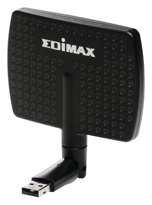 Edimax Trådløs USB-adapter AC600 2.4/5 GHz (Dual Band) Sort i gruppen COMPUTERTILBEHØR / Netværk / Netværkskort / USB trådløs hos TP E-commerce Nordic AB (C67587)