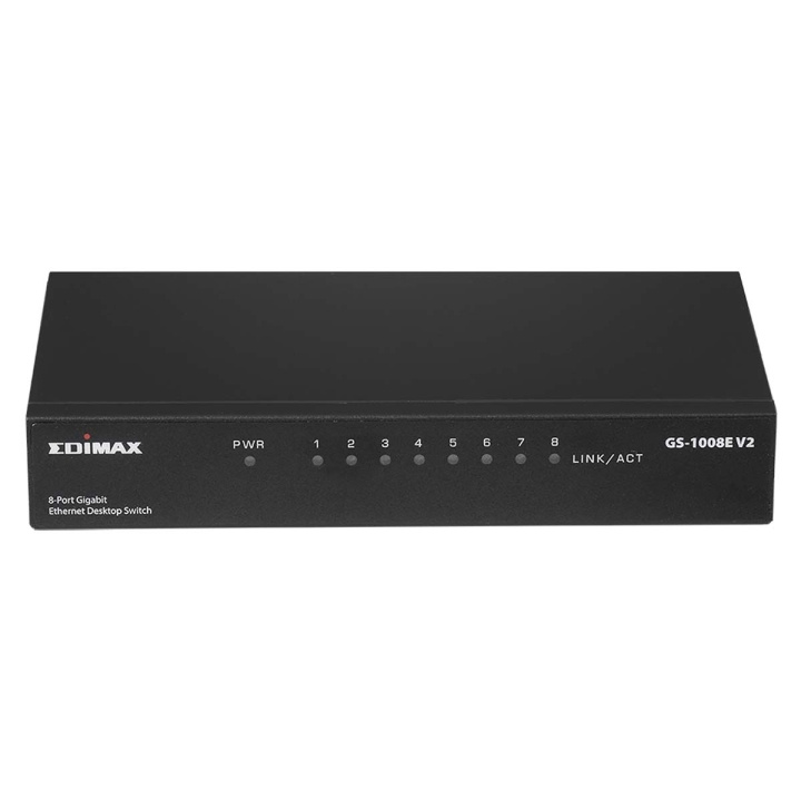 Edimax 8-Port Gigabit Desktop Switch i gruppen COMPUTERTILBEHØR / Netværk / Switches hos TP E-commerce Nordic AB (C67599)