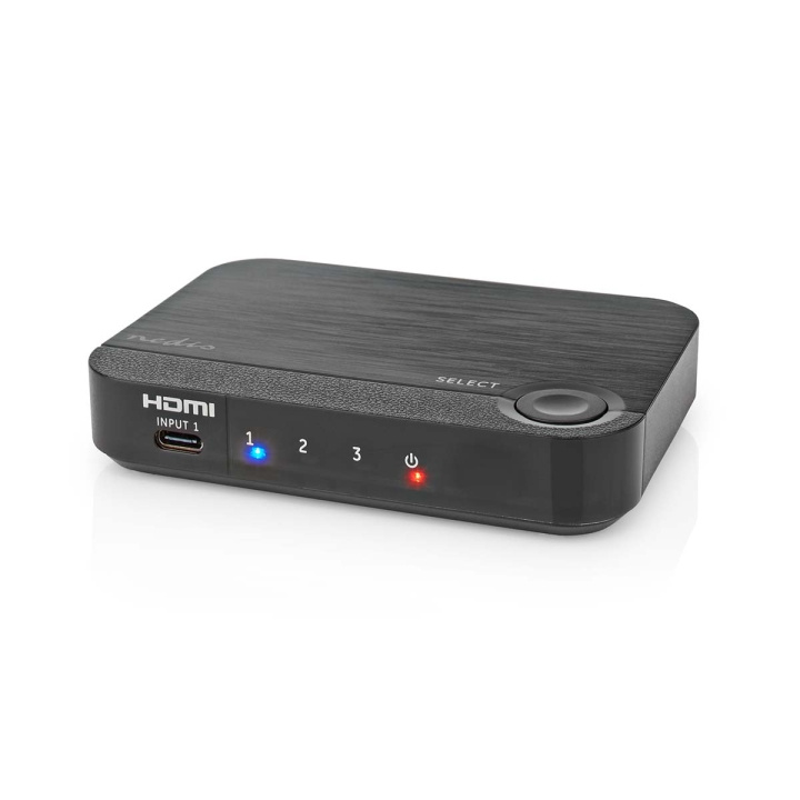 Nedis HDMI ™ Converter | 1x USB-C™ / 2x HDMI ™ -indgang | 1x HDMI™ Output | 1-vejs | 4K@60Hz | 18 Gbps | ABS | Antracit i gruppen HJEMMEELEKTRONIK / Kabler og adaptere / HDMI / Adaptere hos TP E-commerce Nordic AB (C67616)