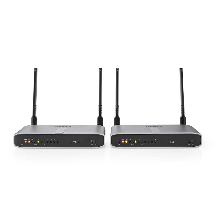 Nedis Trådløs HDMI ™ Transmitter | Wi-Fi | 5.15 - 5.85 MHz | 100.0 m (synsfelt) | Maksimal opløsning: Full HD 1080p | 6.75 Gbps | IR Retur-funktion | ABS | Antracit i gruppen HJEMMEELEKTRONIK / Kabler og adaptere / HDMI / Adaptere hos TP E-commerce Nordic AB (C67623)