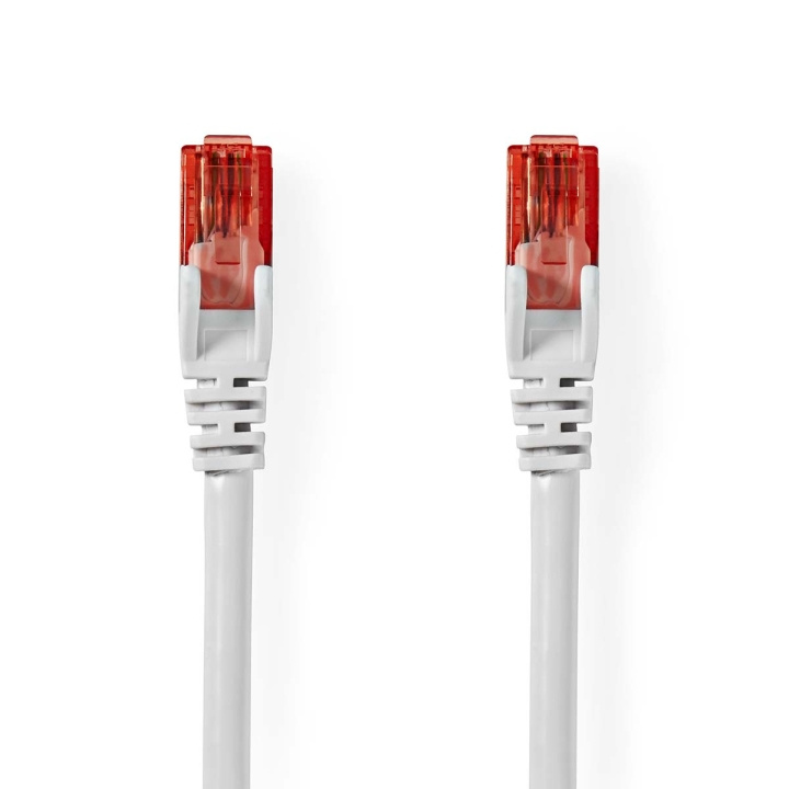 Nedis Kat 6 kabel | RJ45 Han | RJ45 Han | U/UTP | 20.0 m | Runde | PVC | Hvid | Label i gruppen COMPUTERTILBEHØR / Kabler og adaptere / Netværkskabler / Cat6 hos TP E-commerce Nordic AB (C67680)