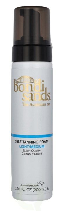 Bondi Sands Self Tanning Foam 200 ml Light/Medium i gruppen SKØNHED & HELSE / Hudpleje / Tanning / Brun uden sol hos TP E-commerce Nordic AB (C67719)