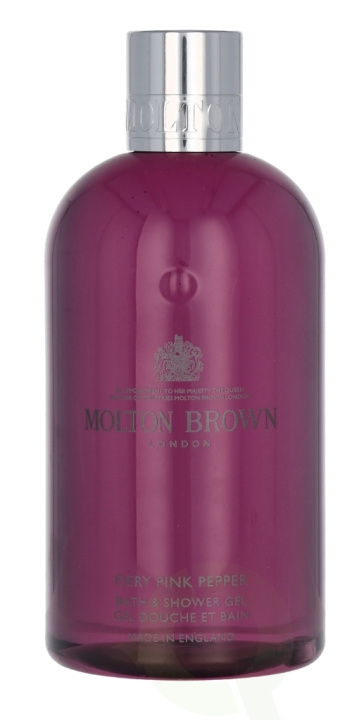 Molton Brown M.Brown Fiery Pink Pepper Bath & Shower Gel 300 ml i gruppen SKØNHED & HELSE / Hudpleje / Kropspleje / Bad & brusecreme hos TP E-commerce Nordic AB (C67726)