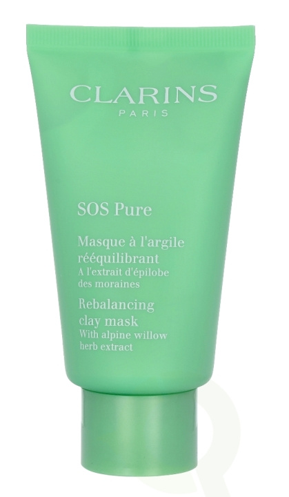 Clarins SOS Pure Rebalancing Clay Mask 75 ml i gruppen SKØNHED & HELSE / Hudpleje / Ansigt / Masker hos TP E-commerce Nordic AB (C67740)