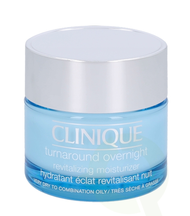 Clinique Turnaround Overnight Revitalizing Moistu. 50 ml Very Dry To Combination Oily i gruppen SKØNHED & HELSE / Hudpleje / Ansigt / Ansigtscreme hos TP E-commerce Nordic AB (C67745)