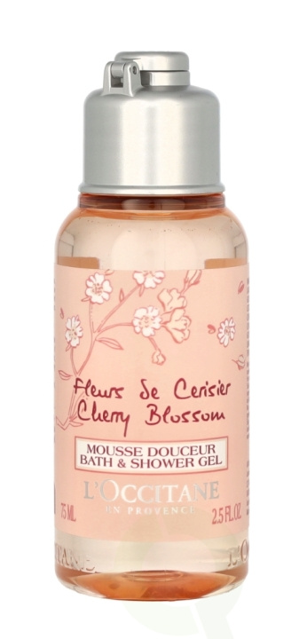 L\'Occitane Cherry Blossom Bath & Shower Gel 75 ml i gruppen SKØNHED & HELSE / Hudpleje / Kropspleje / Bad & brusecreme hos TP E-commerce Nordic AB (C67747)