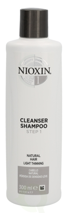 Nioxin System 1 Cleanser Shampoo 300 ml Step 1 i gruppen SKØNHED & HELSE / Hår og styling / Hårpleje / Shampoo hos TP E-commerce Nordic AB (C67753)