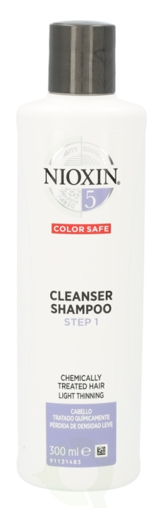 Nioxin System 5 Cleanser Shampoo 300 ml Step 1 i gruppen SKØNHED & HELSE / Hår og styling / Hårpleje / Shampoo hos TP E-commerce Nordic AB (C67754)