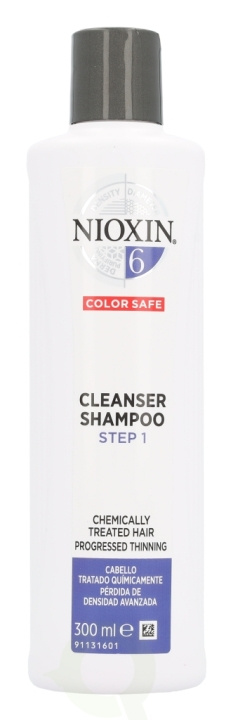 Nioxin System 6 Cleanser Shampoo 300 ml Step 1 i gruppen SKØNHED & HELSE / Hår og styling / Hårpleje / Shampoo hos TP E-commerce Nordic AB (C67755)