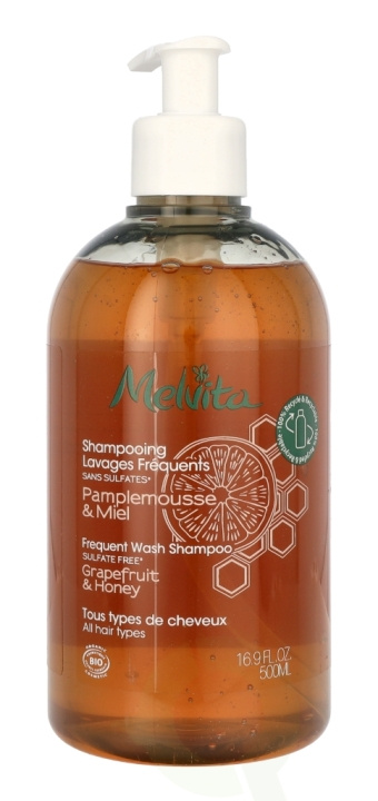 Melvita Frequent Wash Shampoo 500 ml i gruppen SKØNHED & HELSE / Hår og styling / Hårpleje / Shampoo hos TP E-commerce Nordic AB (C67787)