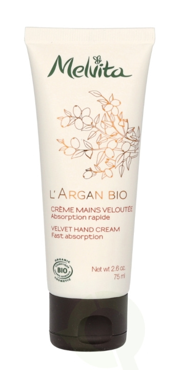 Melvita L\'Argan Bio Velvety Hand Cream 75 ml i gruppen SKØNHED & HELSE / Manicure / pedicure / Håndcreme hos TP E-commerce Nordic AB (C67791)