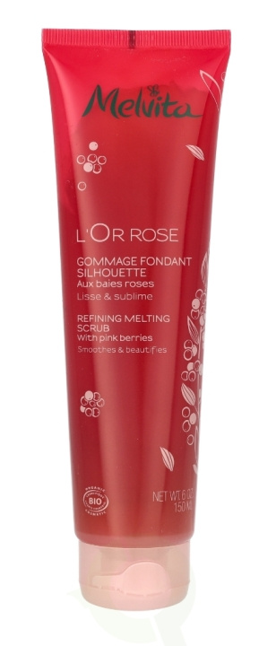 Melvita L\'Or Rose Refining Scrub 150 ml i gruppen SKØNHED & HELSE / Hudpleje / Kropspleje / Body lotion hos TP E-commerce Nordic AB (C67793)