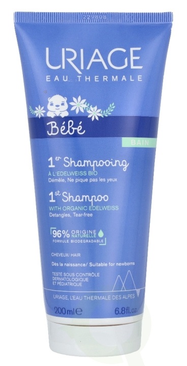 Uriage Bebe 1st Shampoo 200 ml i gruppen SKØNHED & HELSE / Hår og styling / Hårpleje / Shampoo hos TP E-commerce Nordic AB (C67809)