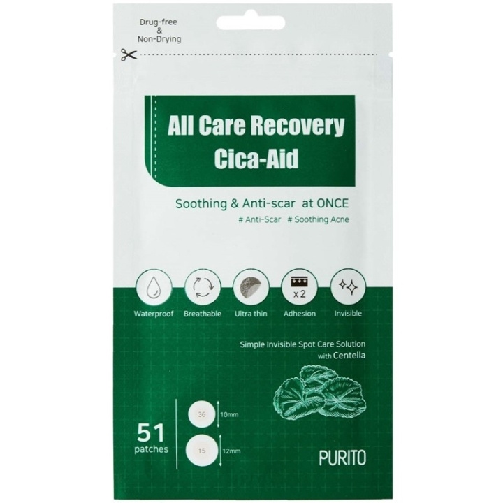 Purito All Care Recovery Cica-Aid 51pc i gruppen SKØNHED & HELSE / Hudpleje / Kropspleje / Duft sæbe hos TP E-commerce Nordic AB (C67819)