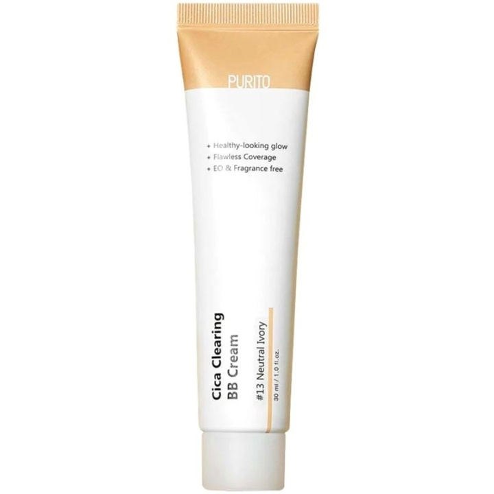 Purito Cica Clearing BB Cream #13 Neutral Ivory 30ml i gruppen SKØNHED & HELSE / Makeup / Makeup ansigt / CC/BB Cream hos TP E-commerce Nordic AB (C67822)