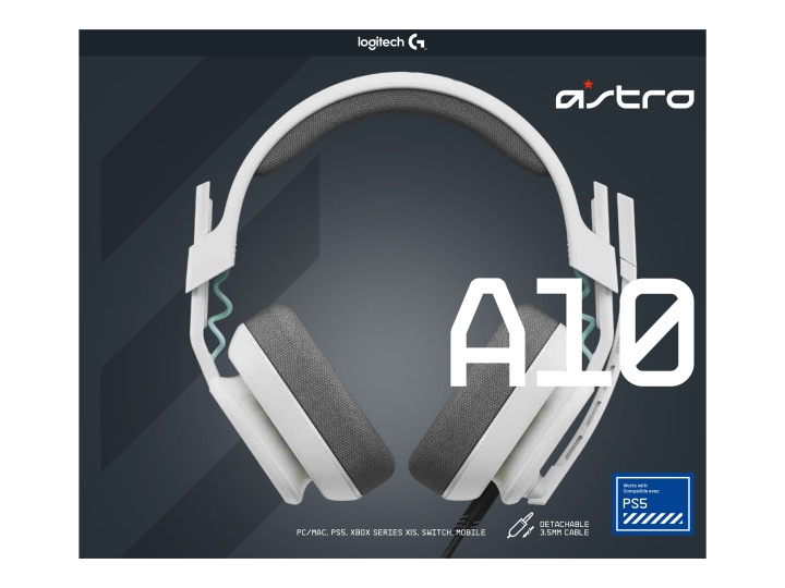 Astro Gaming A10 Gen 2 Kabelheadset Vit i gruppen COMPUTERTILBEHØR / GAMING / Headset hos TP E-commerce Nordic AB (C67837)