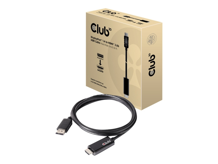 Club 3D Video transformer i gruppen HJEMMEELEKTRONIK / Kabler og adaptere / HDMI / Adaptere hos TP E-commerce Nordic AB (C67893)