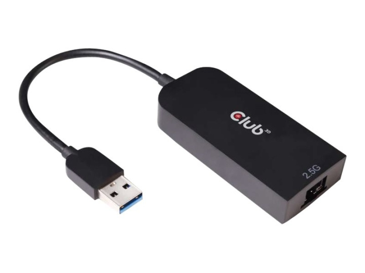 Club 3D Netværksadapter USB 3.2 Gen 1 2.5Gbps Kabling i gruppen COMPUTERTILBEHØR / Kabler og adaptere / Netværkskabler / Adaptere og samlemuffer hos TP E-commerce Nordic AB (C67894)