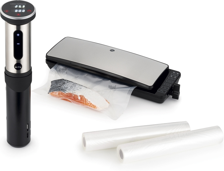 Wilfa SVB1-1200S Sous Vide Kit - sous vide-cirkulator og vakuumpakker i gruppen HJEM, HUS & HAVE / Husholdningsapparater / Sous Vide hos TP E-commerce Nordic AB (C68034)