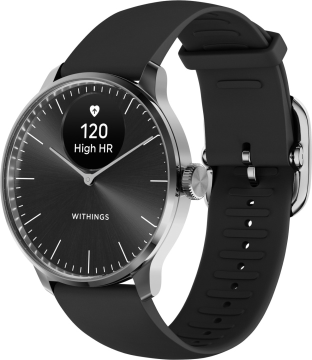 Withings Scanwatch Light smartwatch, 37 mm, sort i gruppen SPORT, FRITID & HOBBY / Smartwatch & Aktivitetsmåler / Smartwatches hos TP E-commerce Nordic AB (C68050)