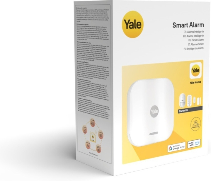 Yale Smart Alarm Starter Kit Alarmsystem, startsæt i gruppen HJEM, HUS & HAVE / Alarm, Sikkerhed & Overvågning / Villa alarm hos TP E-commerce Nordic AB (C68086)