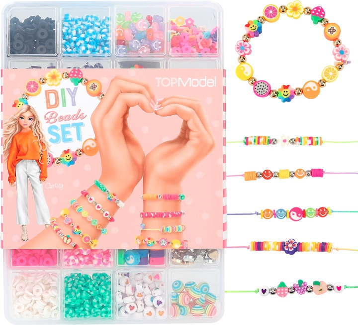 TOPModel DIY-armbånd med perler i gruppen LEGETØJ, BØRN & BABY / Legetøj / Hobbyartikler hos TP E-commerce Nordic AB (C68217)