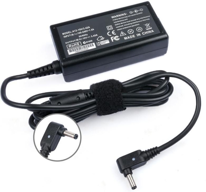 ASUS AC-adapter 65 W 19V AC-strømforsyning (0A001-00045900) i gruppen COMPUTERTILBEHØR / Bærbare computere og tilbehør / Oplader / Opladere til laptops / ASUS hos TP E-commerce Nordic AB (C68247)