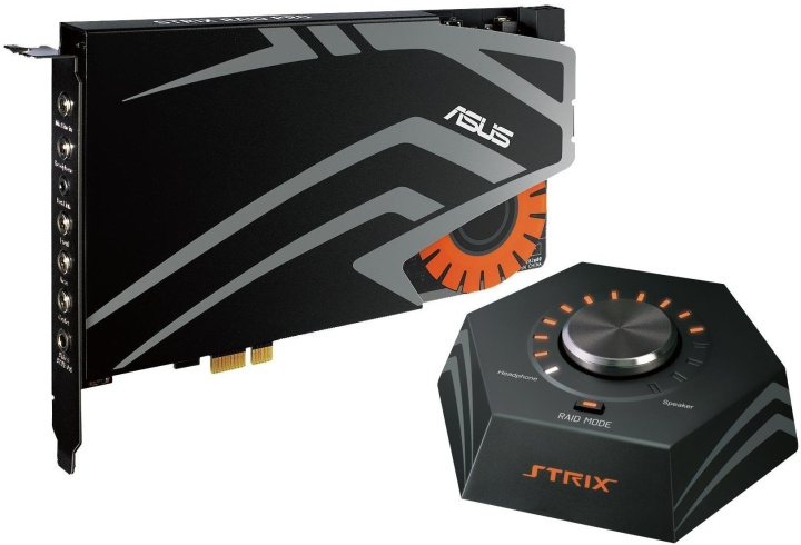 ASUS STRIX RAID PRO lydkort/højttalerforstærker til PCI-e-bus i gruppen COMPUTERTILBEHØR / Computerkomponenter / Lydkort hos TP E-commerce Nordic AB (C68252)