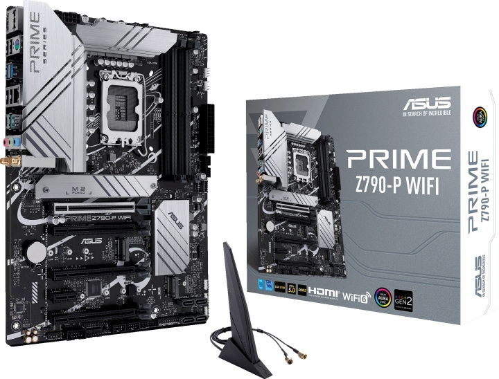 ASUS PRIME Z790-P WIFI ATX-bundkort i gruppen COMPUTERTILBEHØR / Computerkomponenter / Bundkort hos TP E-commerce Nordic AB (C68390)