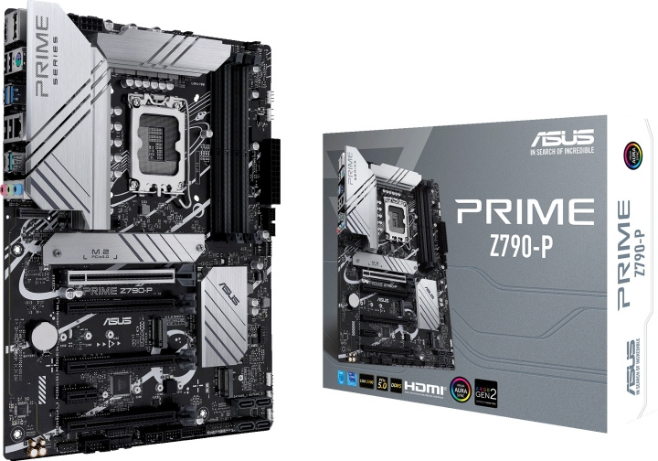 ASUS PRIME Z790-P ATX-bundkort i gruppen COMPUTERTILBEHØR / Computerkomponenter / Bundkort hos TP E-commerce Nordic AB (C68391)