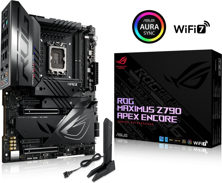 ASUS ROG Maximus Z790 Apex Encore ATX-bundkort i gruppen COMPUTERTILBEHØR / Computerkomponenter / Bundkort hos TP E-commerce Nordic AB (C68523)