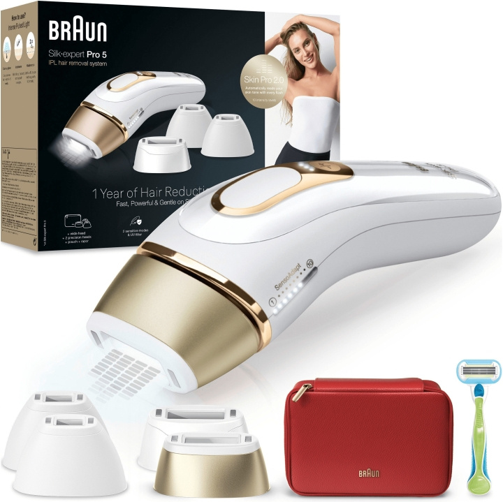 Braun IPL Silk Expert Pro 5 PL5382 IPL-apparat i gruppen SKØNHED & HELSE / Hår og styling / Hårfjerning / IPL og Laser hos TP E-commerce Nordic AB (C68594)