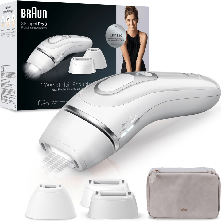 Braun IPL Silk Expert Pro 3 PL3230 IPL-apparat i gruppen SKØNHED & HELSE / Hår og styling / Hårfjerning / IPL og Laser hos TP E-commerce Nordic AB (C68595)