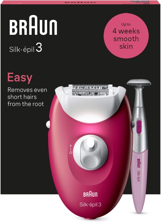 Braun Silk Epil 3 3-202 epilator i gruppen SKØNHED & HELSE / Hår og styling / Hårfjerning / Epilatorer hos TP E-commerce Nordic AB (C68597)