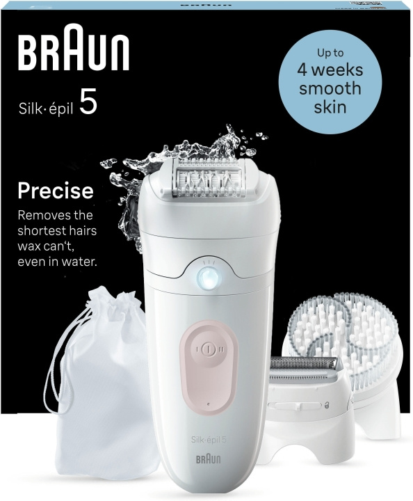 Braun Silk Epil 5 5-060 epilator i gruppen SKØNHED & HELSE / Hår og styling / Hårfjerning / Epilatorer hos TP E-commerce Nordic AB (C68598)