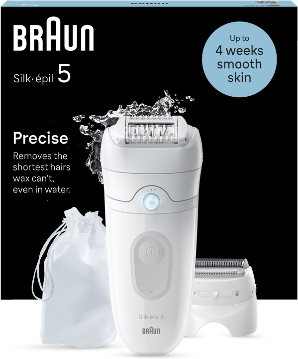 Braun Silk Epil 5 5-041 epilator i gruppen SKØNHED & HELSE / Hår og styling / Hårfjerning / Epilatorer hos TP E-commerce Nordic AB (C68599)