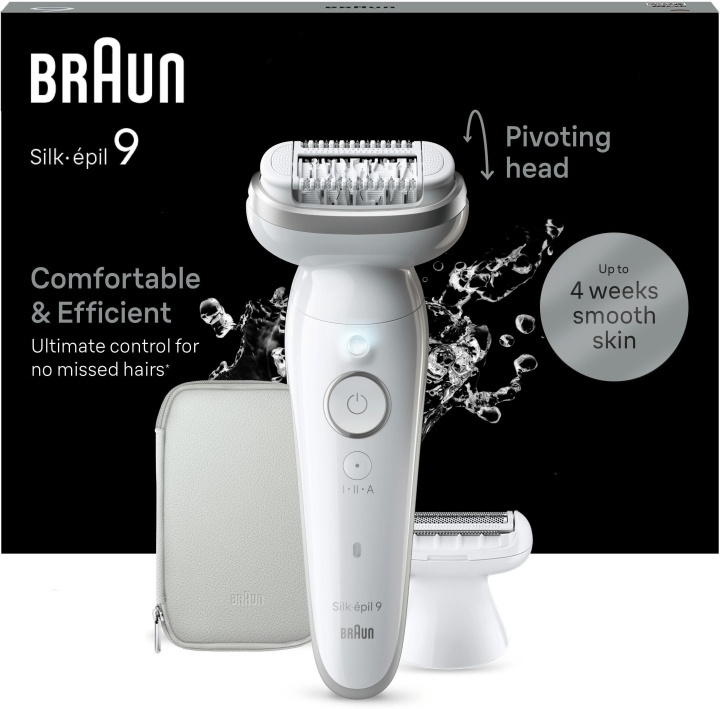 Braun Silk epil 9 9-041 epilator i gruppen SKØNHED & HELSE / Hår og styling / Hårfjerning / Epilatorer hos TP E-commerce Nordic AB (C68606)