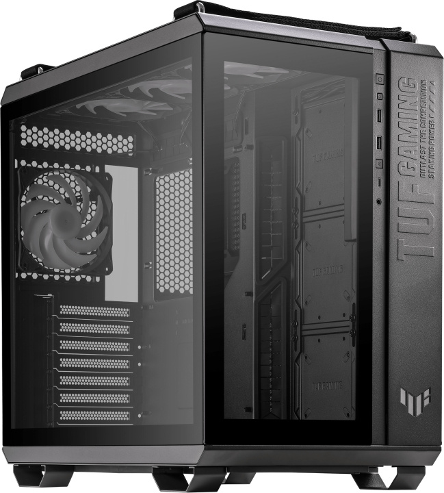 ASUS TUF Gaming GT502 PLUS TG ARGB ATX-kabinet med vindue, sort i gruppen COMPUTERTILBEHØR / Computerkomponenter / Kabinet hos TP E-commerce Nordic AB (C68607)