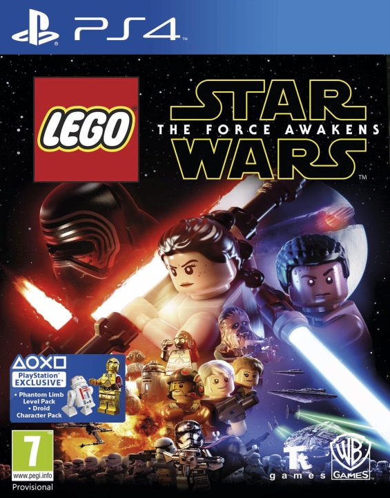 WB Games LEGO Star Wars - The Force Awakens spil, PS4 i gruppen HJEMMEELEKTRONIK / Spilkonsoller og tilbehør / Sony PlayStation 4 hos TP E-commerce Nordic AB (C68877)