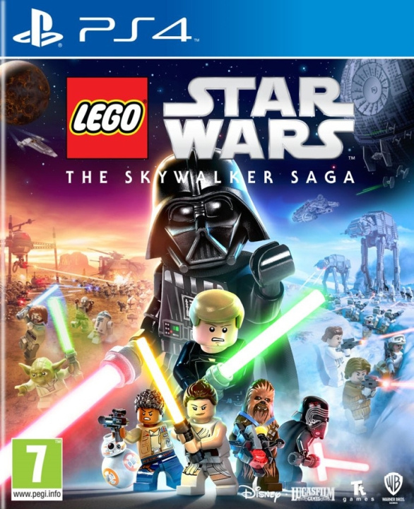 WB Games LEGO Star Wars: The Skywalker Saga spil, PS4 i gruppen HJEMMEELEKTRONIK / Spilkonsoller og tilbehør / Sony PlayStation 4 hos TP E-commerce Nordic AB (C68904)