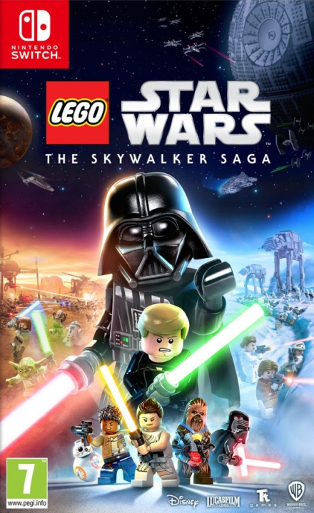 WB Games LEGO Star Wars: The Skywalker Saga spil, Switch i gruppen HJEMMEELEKTRONIK / Spilkonsoller og tilbehør / Nintendo Switch / Spil hos TP E-commerce Nordic AB (C68905)