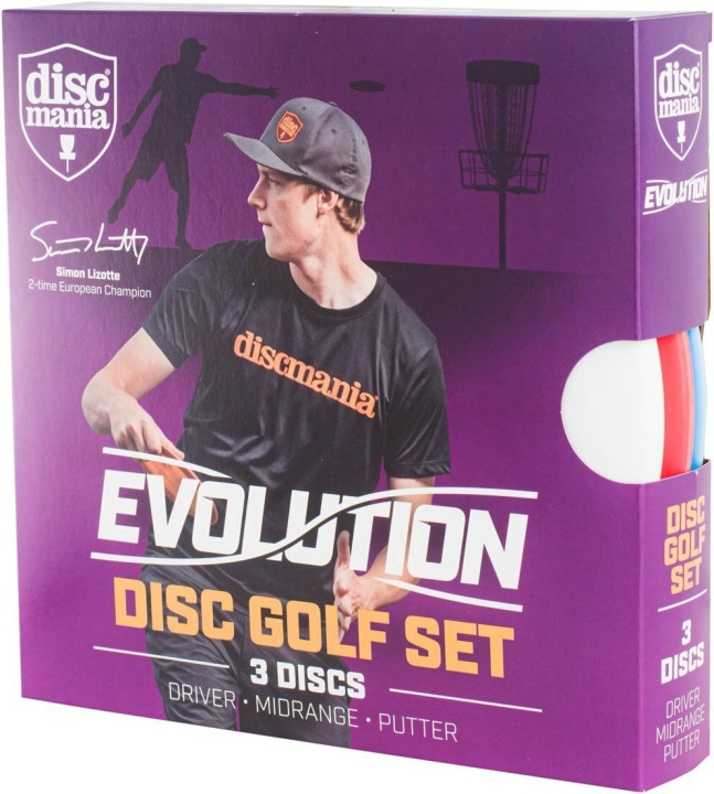 Discmania Evolution Set - diskos-sæt i gruppen SPORT, FRITID & HOBBY / Sportsudstyr / Frisbee golf hos TP E-commerce Nordic AB (C69007)