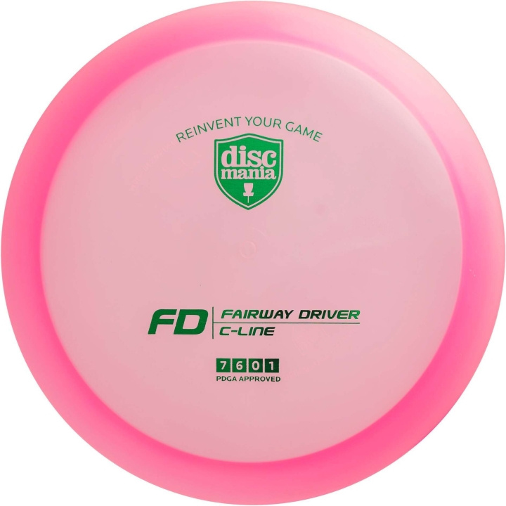 Discmania Originals C-line FD-driver, pink i gruppen SPORT, FRITID & HOBBY / Sportsudstyr / Frisbee golf hos TP E-commerce Nordic AB (C69037)