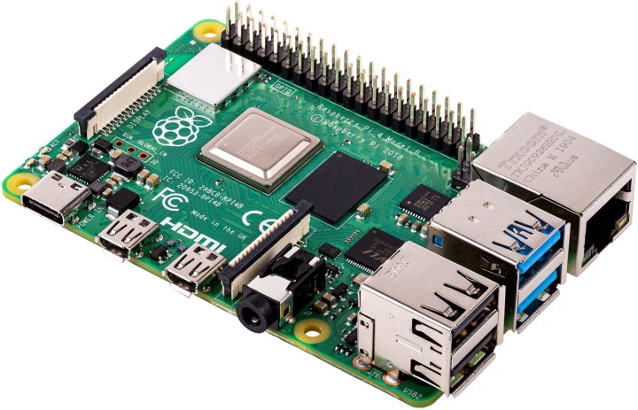 Raspberry Pi 4 model B 1 GB - Single board computer i gruppen COMPUTERTILBEHØR / Computerkomponenter / Raspberry Pi hos TP E-commerce Nordic AB (C69107)