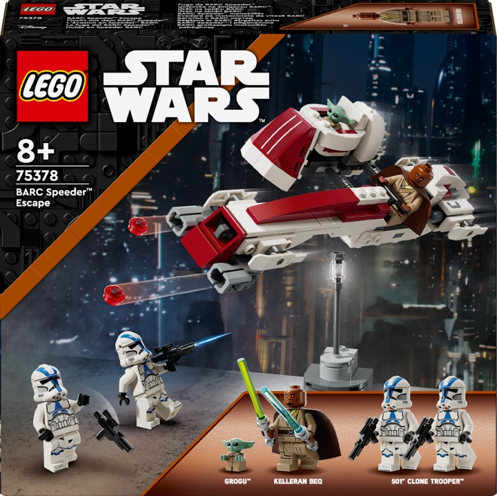 LEGO Star Wars 75378 - BARC Speeder™-flugt i gruppen LEGETØJ, BØRN & BABY / Legetøj / Bygge legesager / Lego hos TP E-commerce Nordic AB (C69190)