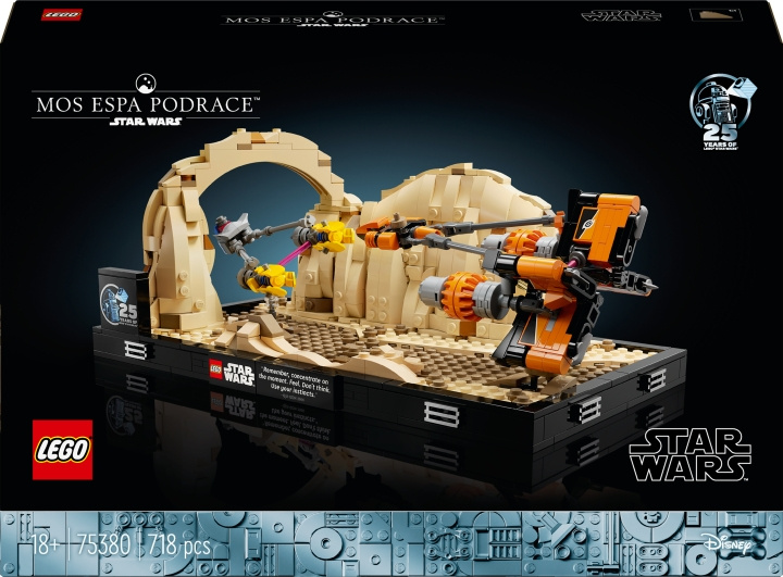 LEGO Star Wars 75380 - Mos Espa Podrace™-diorama i gruppen LEGETØJ, BØRN & BABY / Legetøj / Bygge legesager / Lego hos TP E-commerce Nordic AB (C69231)