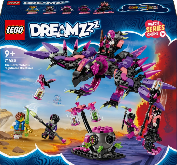 LEGO DREAMZzz 71483 - Herrefolkets mareridtsagtige skabninger i gruppen LEGETØJ, BØRN & BABY / Legetøj / Bygge legesager / Lego hos TP E-commerce Nordic AB (C69235)