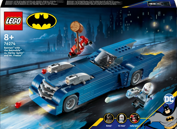 LEGO Super Heroes DC 76274 - Batman™ og batmobilen™ mod Harley Quinn™ og den hårde hund i gruppen LEGETØJ, BØRN & BABY / Legetøj / Bygge legesager / Lego hos TP E-commerce Nordic AB (C69240)