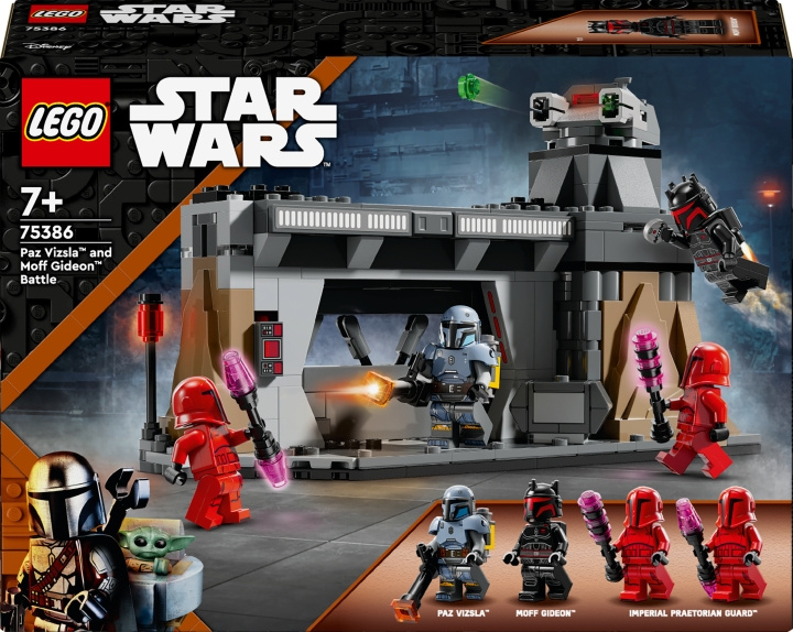 LEGO Star Wars 75386 - Paz Vizsla™ og Moff Gideon™ i kamp i gruppen LEGETØJ, BØRN & BABY / Legetøj / Bygge legesager / Lego hos TP E-commerce Nordic AB (C69252)